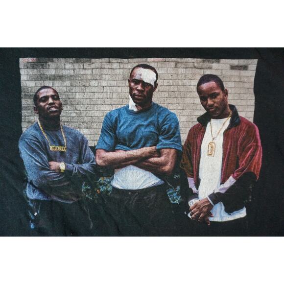 Paid in Full rap artist Men's T-shirt Black Sz S Front graphic. - Picture 3 of 5